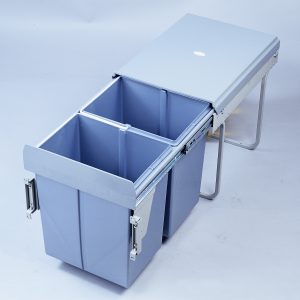 WELLMAX CLG027A Drawing PVC dustbin--double bins